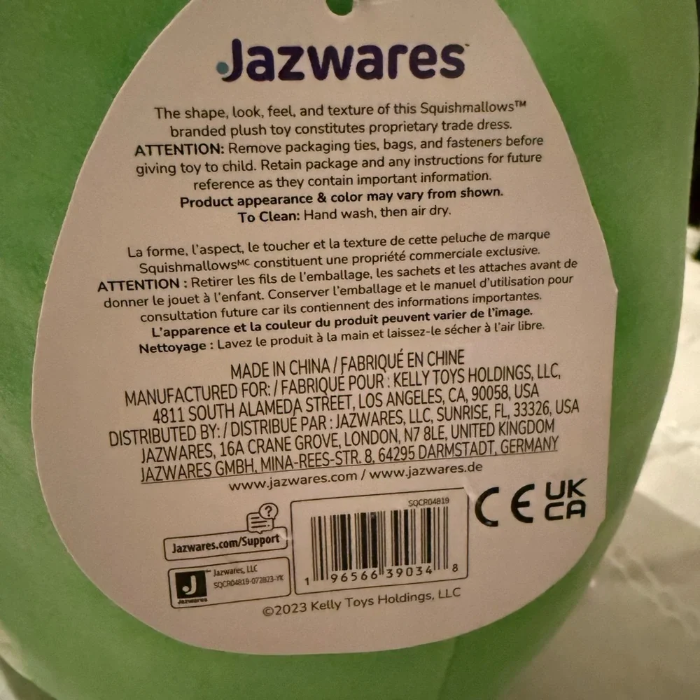 Squishmallows Amalie snake 12” NWT